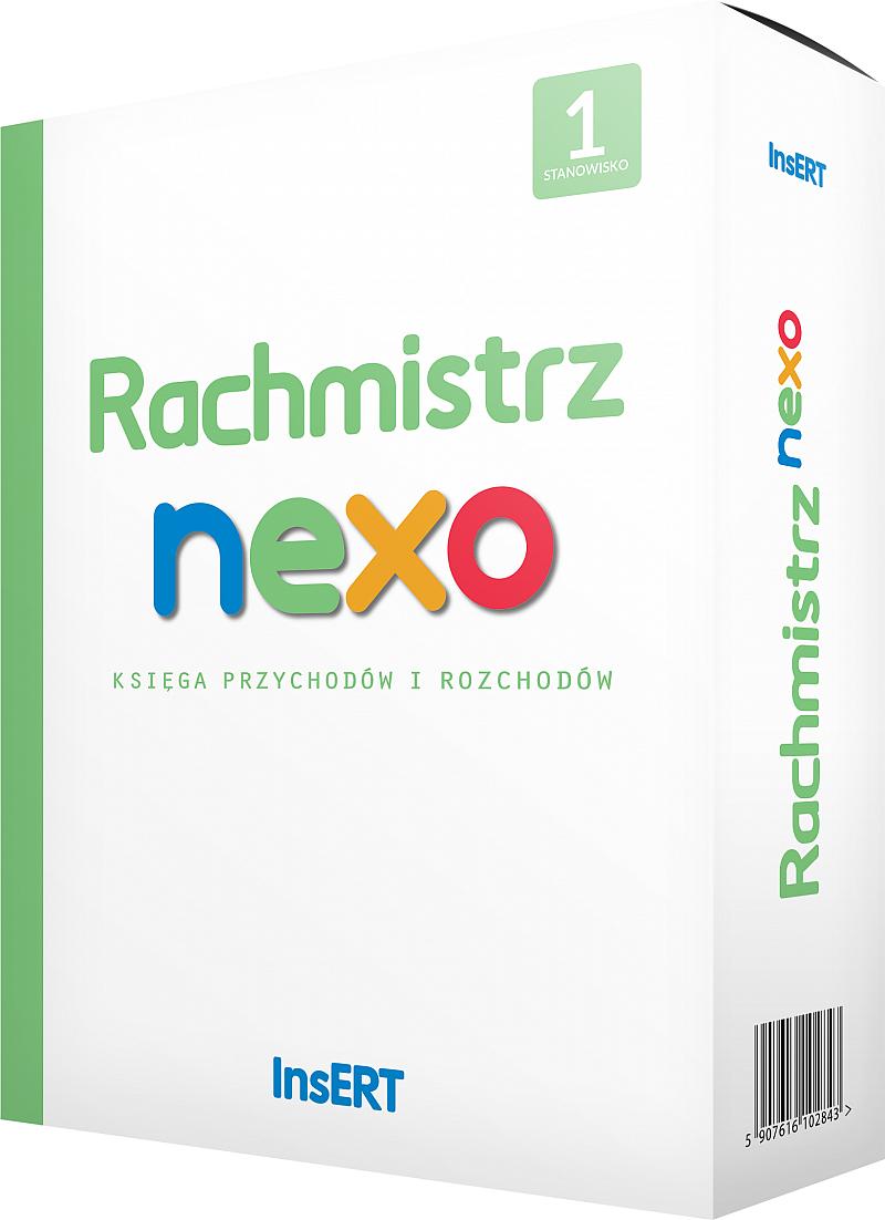 Rachmistrz nexo (księga przychodów i rozchodów i system naliczania podatku zryczałtowanego) 1 stanowisko