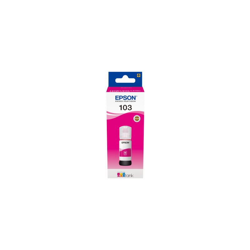 EPSON Tusz 103 Magenta | 65 ml | L3150/L31111/L3110 (C13T00S34A)