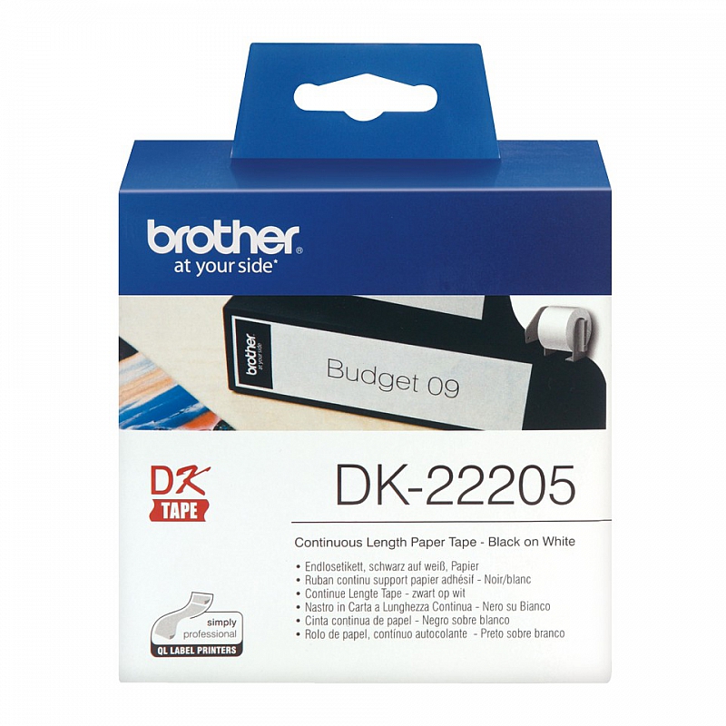 Brother DK-22205 62mmx30,48m taśma ciągła  (jest na magazynie)
