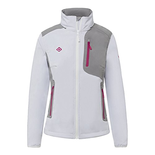 IZAS IZAS Męska kurtka softshell Shazka Outdoor Biały/szary/Fuxia M Izas_8434076355764