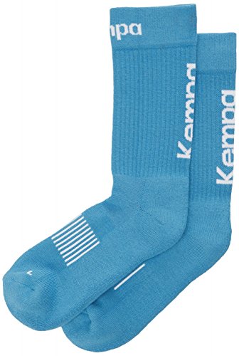 Kempa Logo Classic skarpety męskie, niebieskie/białe, 46-50 (XL) 200354108