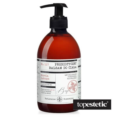 Bosqie Bosqie Natural Body Balm No.117 Naturalny balsam do ciała - morela i lubczyk 500 ml