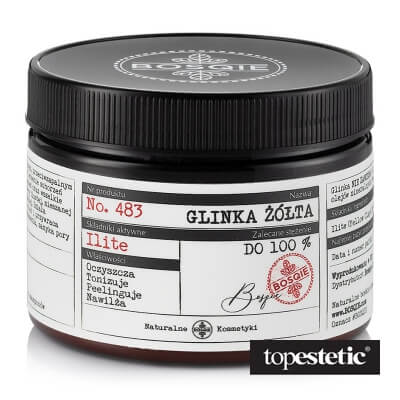 Bosqie Bosqie Yellow Clay No.483 Glinka żółta 150 g