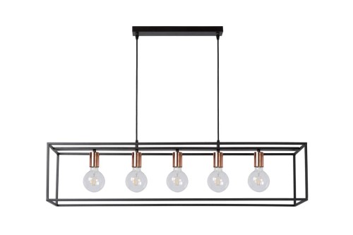 Lucide 08424/05/30 - Lampa wisząca ARTHUR 5xE27/60W/230V