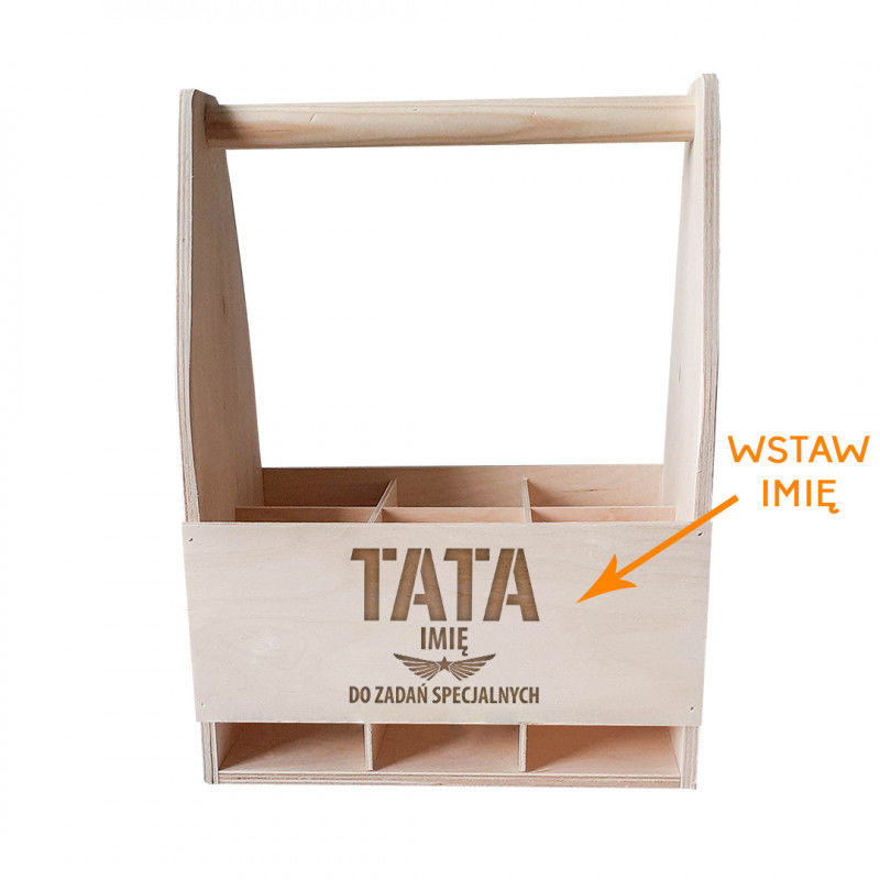 Tata do zadań specjalnych - personalizowane nosidło z grawerem 9525
