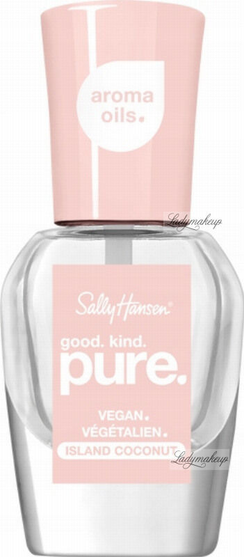 Sally Hansen - Good. Kind. Pure. Vegan Pure Coconut Oil - Wegański olejek kokosowy do paznokci i skórek - 015 Island Coconut