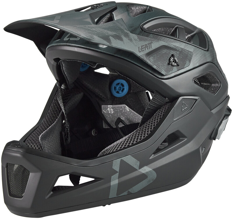 Leatt Leatt DBX 3.0 Enduro Helmet, czarny S | 51-55cm 2021 Kaski MTB LE-HLT-2180/1/S