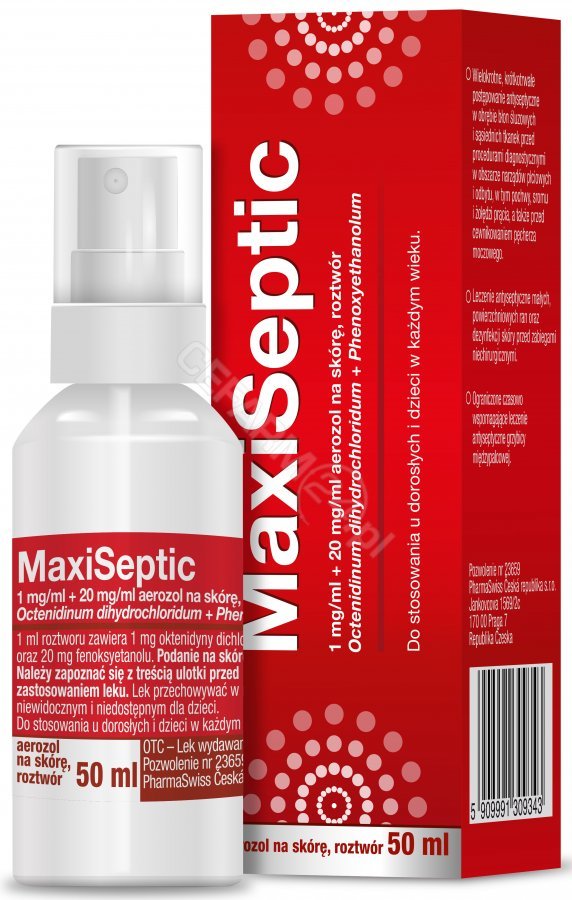 PHARMA SWISS Maxiseptic aerozol 50 ml