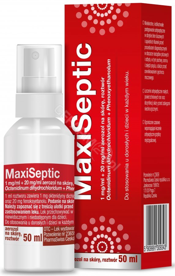 PHARMA SWISS Maxiseptic aerozol 50 ml