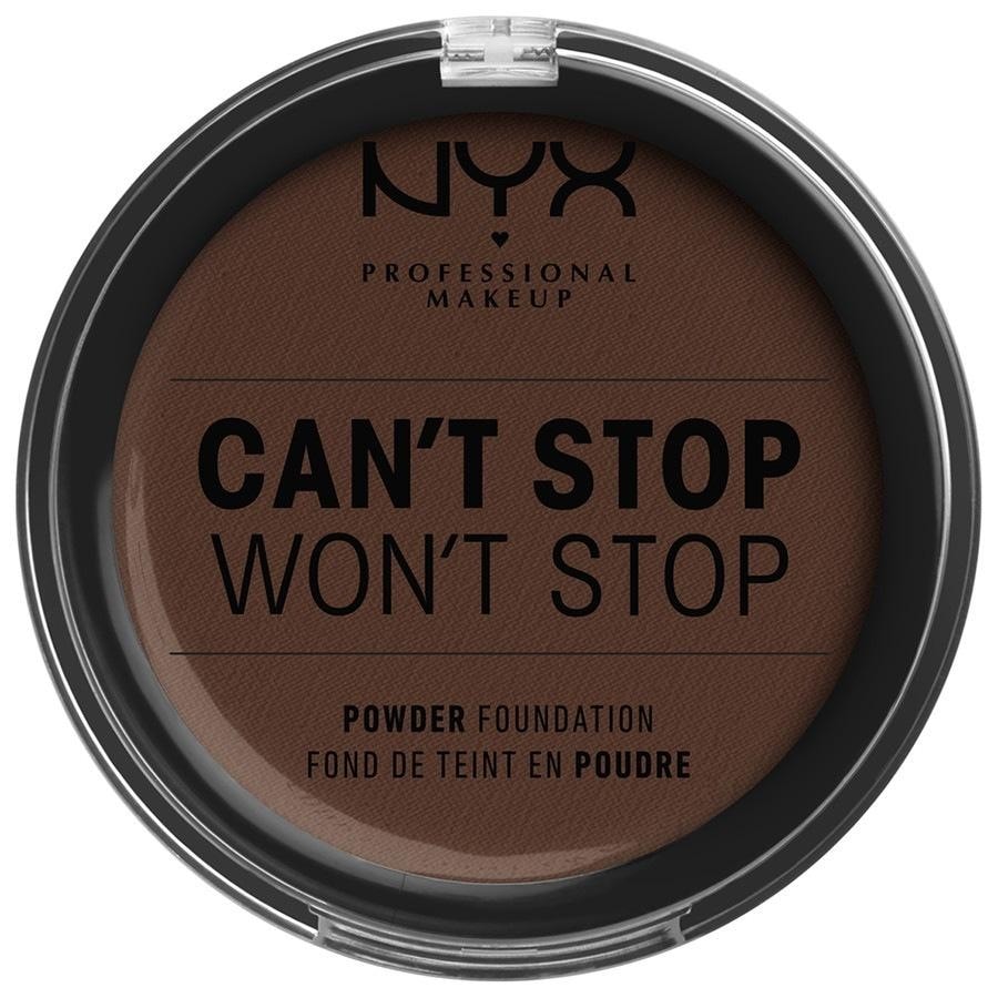 NYX Professional Makeup Professional Makeup - CANT STOP WANT STOP POWDER FOUNDATION - Podkład do twarzy w pudrze - 24 - DEEP ESPRESSO NYXDES