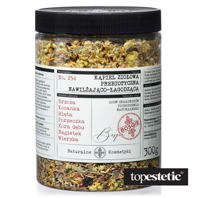 Bosqie Bosqie Natural Herbal Bath No.254 Naturalna kąpiel ziołowa - Nawilżająco-Łagodząca 300 g
