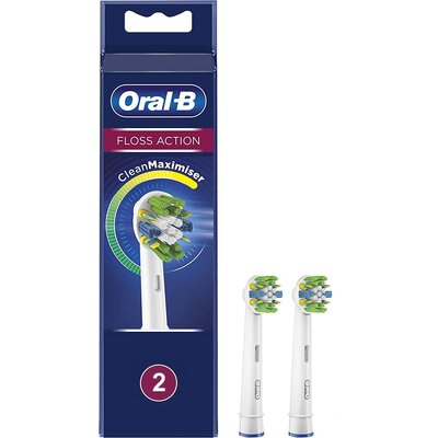 Oral-B Końcówka szczoteczki Floss Action CleanMaximiser EB25-2 2 szt. FAEB2CMWH
