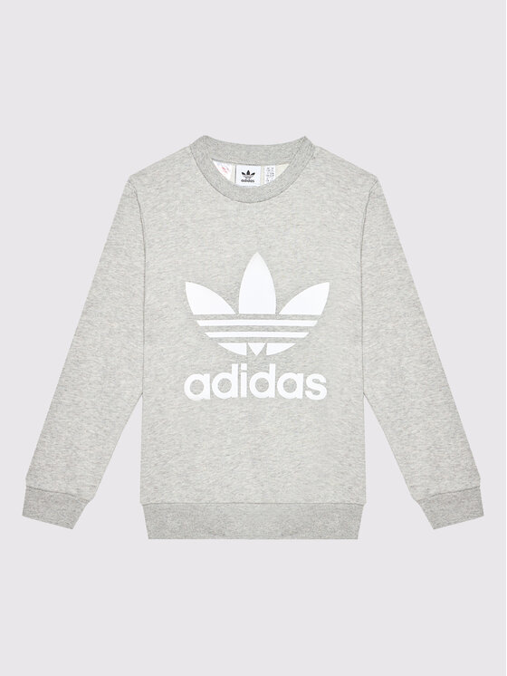 Adidas Bluza Trefoil GD2709 Szary Regular Fit