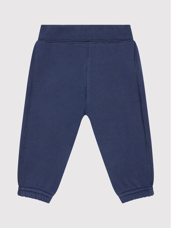 Benetton United Colors Of Spodnie dresowe 3J70MF238 Granatowy Regular Fit