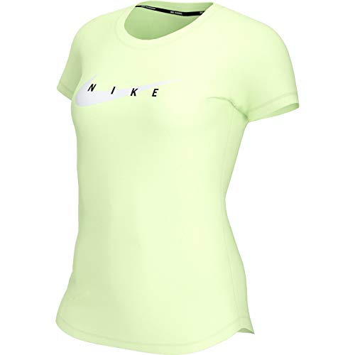 Nike Damska koszulka W Nk Swoosh Run Top Ss Bright Mango/Reflective Silv M