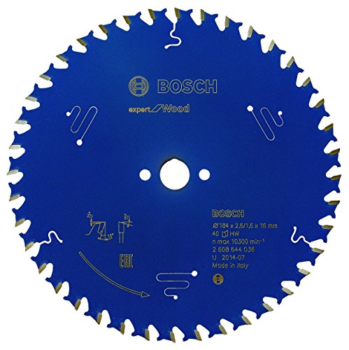 Bosch tarcza tnąca Expert for Wood 184 x 16 x 2,6 mm, 40 2608644036