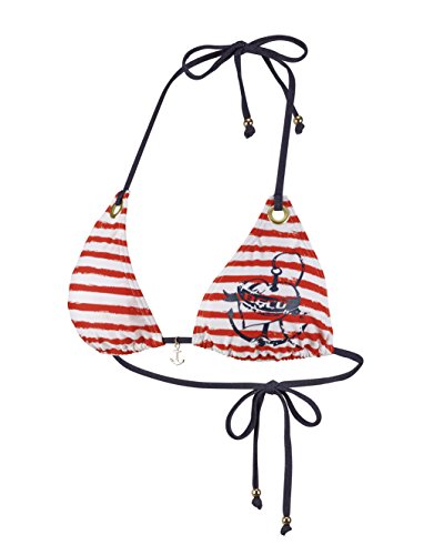 Beco damski bikini Top, B-Cup sailors Romance strój kąpielowy, wielokolorowa, 42 36250