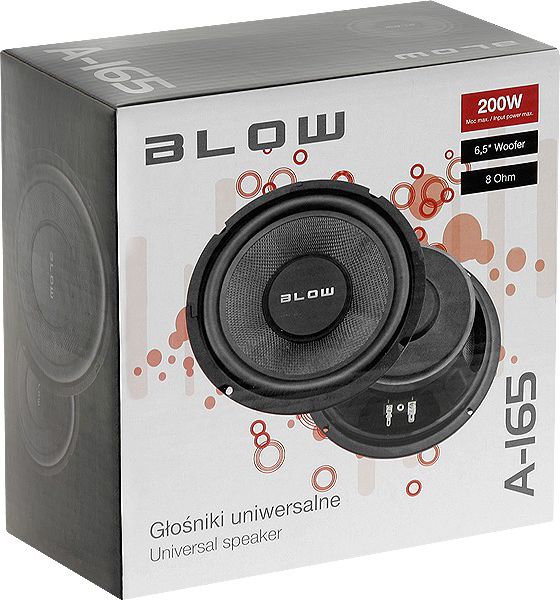 Głośnik samochodowy Blow A-165 8 OHM 30-531#