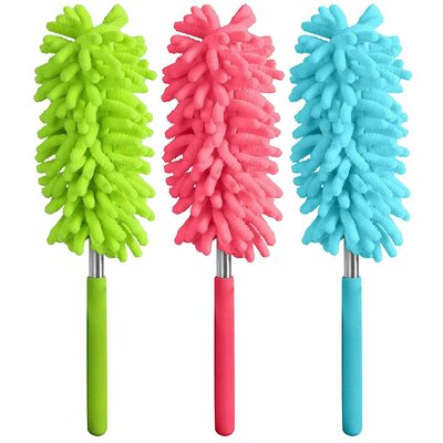 Fackelmann Miotełka do kurzu teleskopowa, szczotka z mikrofibry 27-76 cm 63853 63853