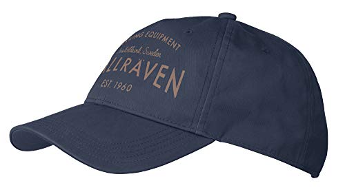 FJALLRAVEN Fjällräven Est. 1960 czapka z daszkiem uniseks dla dorosłych rozmiar S ciemnoniebieska