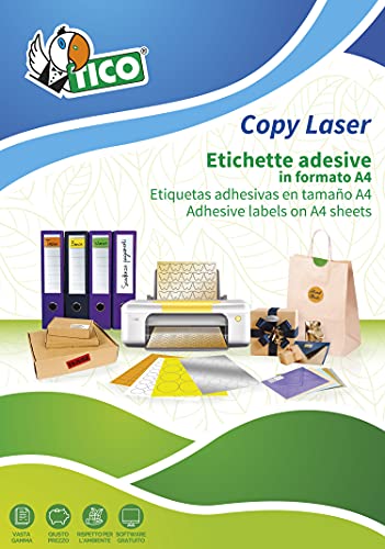 TICO LP4 W-7042 Etiketten, weiß (LP4W-7042)