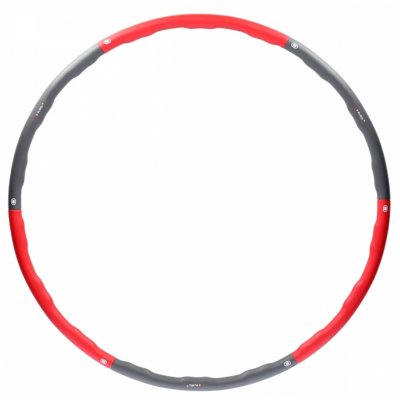 HMS HULA HOP 100CM SKŁADANY CZERW-SZAR
