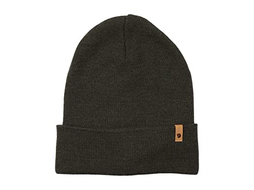 Fjällräven Classic Knit czapka, zielona (Dark Olive), rozmiar uniwersalny