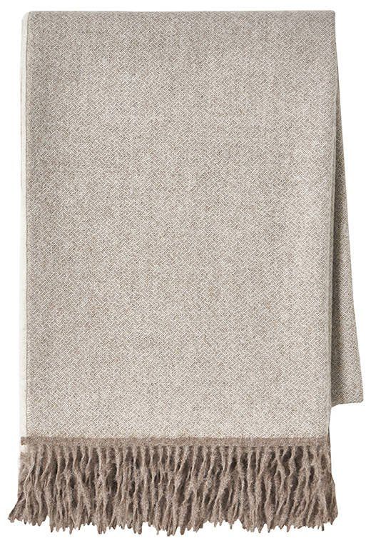 Alexandre Turpault Pled wełniany Nomade Beige