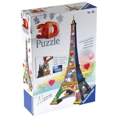 Ravensburger Puzzle 216 Elementów 3D Wieża Eifla