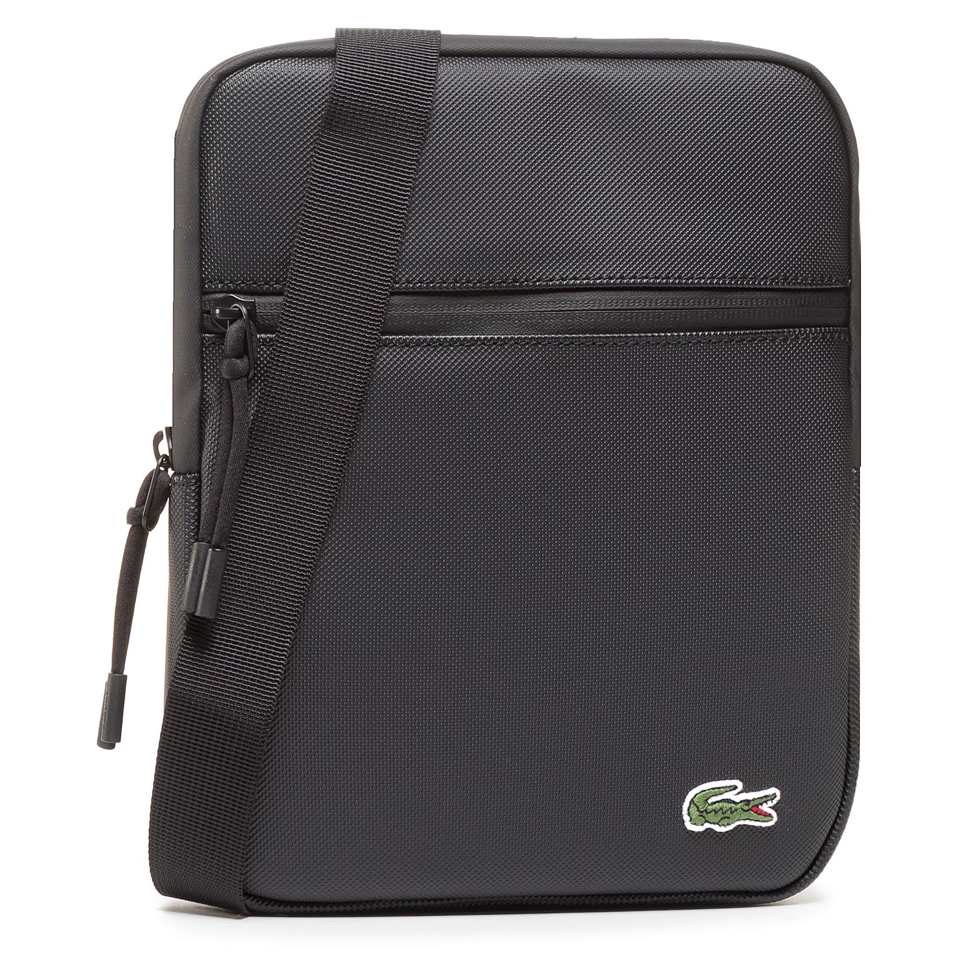 Saszetka Lacoste M Flat Crossover NH3308LV Noir