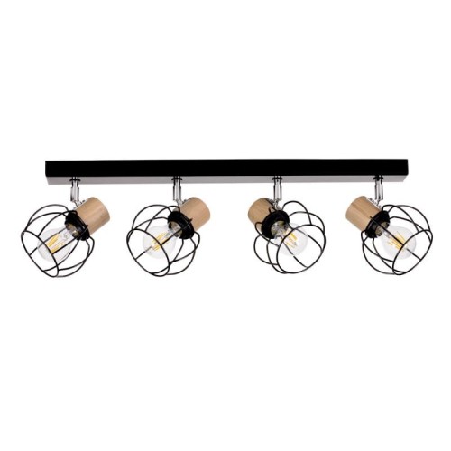 Britop Phiphi 26114404 lampa sufitowa 4x60W/E27 IP20 26114404