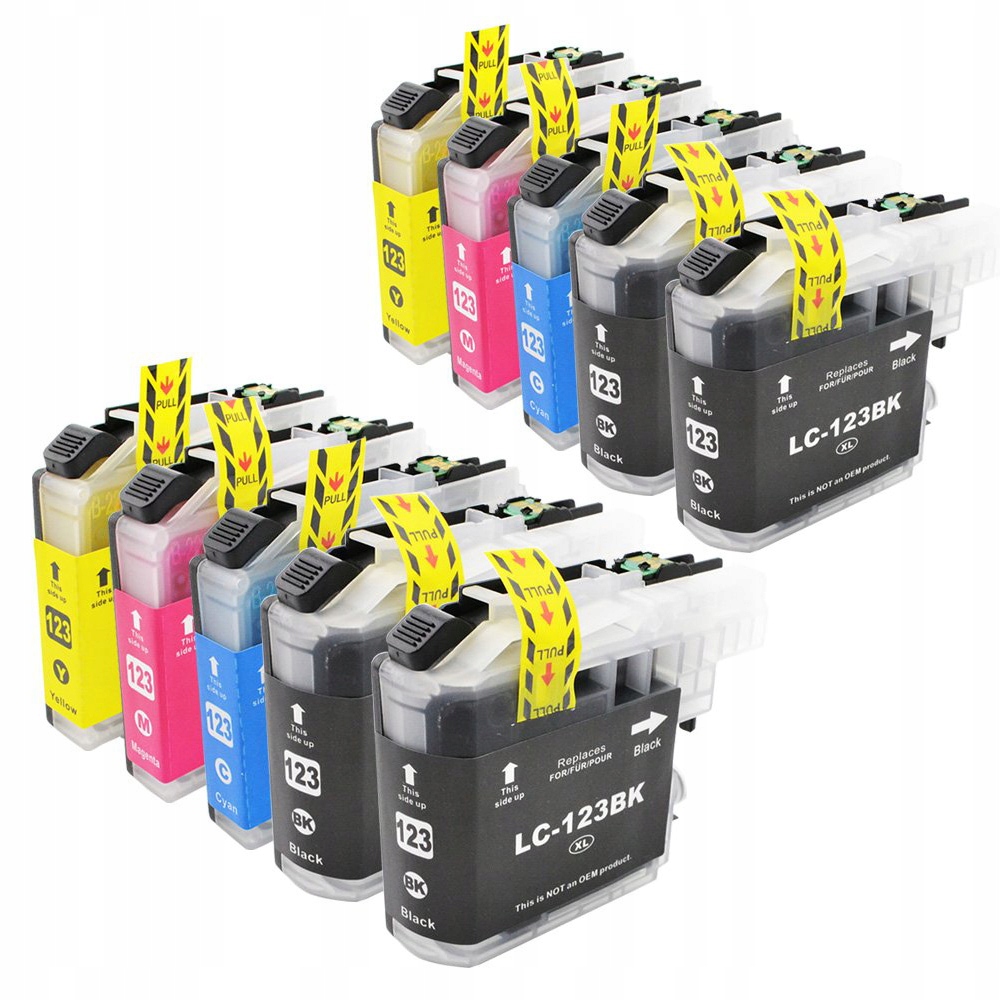 Tusz Do Drukarki Brother DCP-J132W DCP-J152W LC123