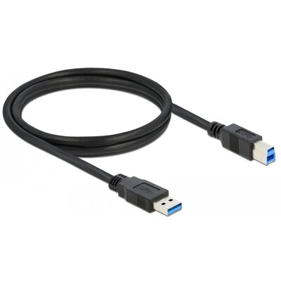 Delock Kabel USB 3.0 1.5m AM-BM czarny 85067