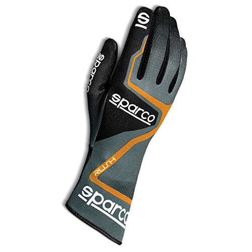 Sparco Rękawice Rush czarno-pomarańczowy r. M