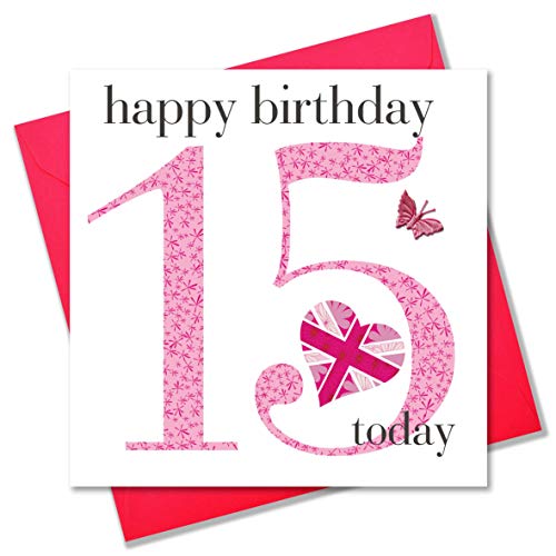 Claire Giles Claire giles kartka urodzinowa wiek wiek 15 Girl AGE15G