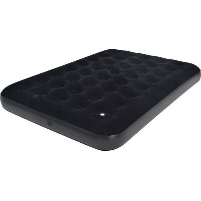 Materac flokowany z wbudowaną pompką 191x136x22cm 24013 vic-26910-0