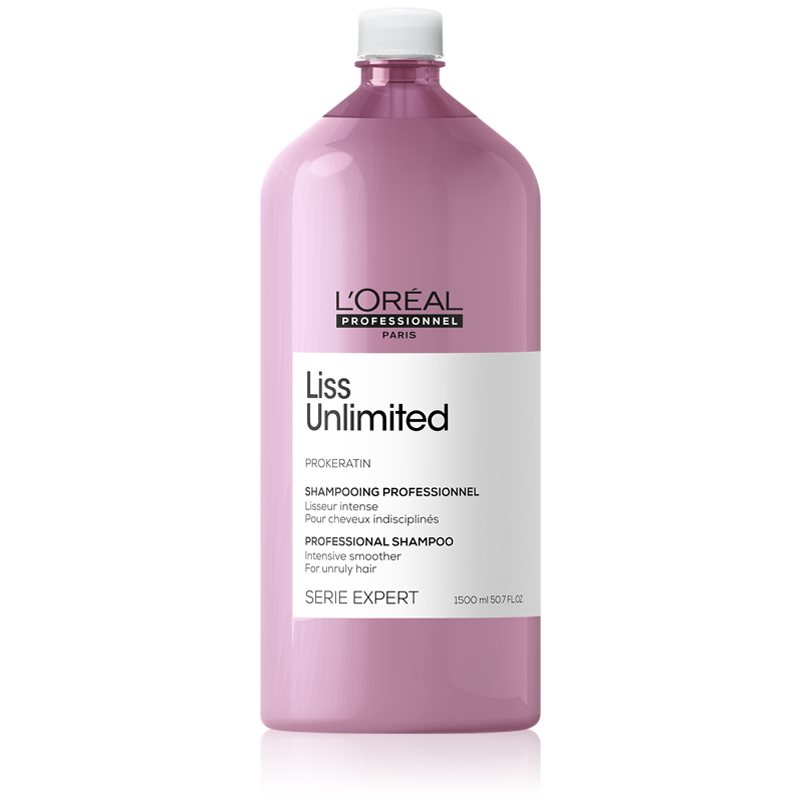 Loreal Liss Unlimited Szampon wygładzający włosy 1500 ml