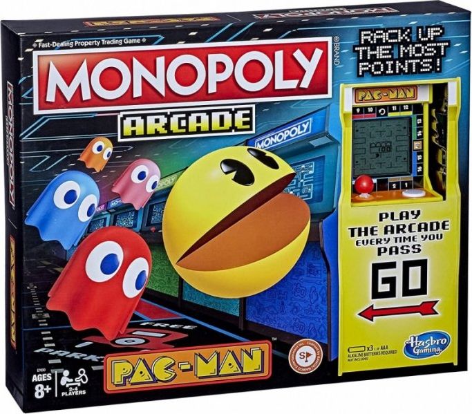 Фото - Настільна гра Hasbro Gra planszowa Monopoly Arcade Pacman 