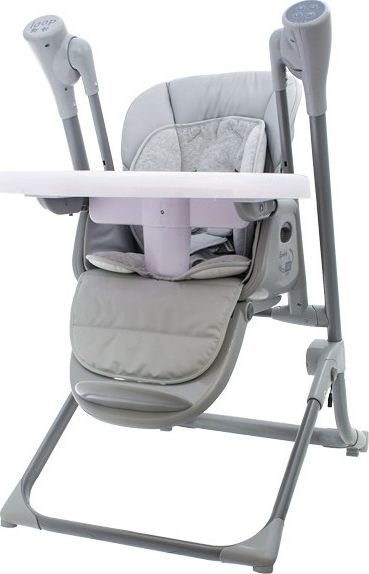 EURObaby Krzesełko do karmienia Huśtawka Loop TY868 grey EB305G