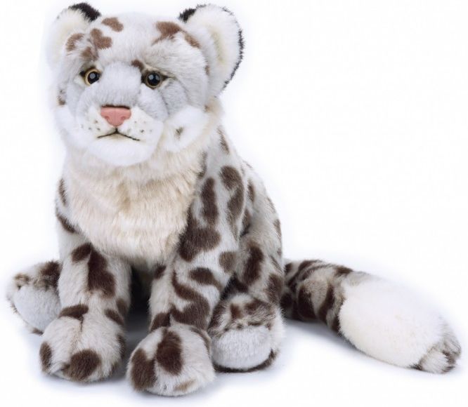 Dante Pluszak National Geographic Pantera śnieżna brązowo-beżowy 24 cm 003-70817