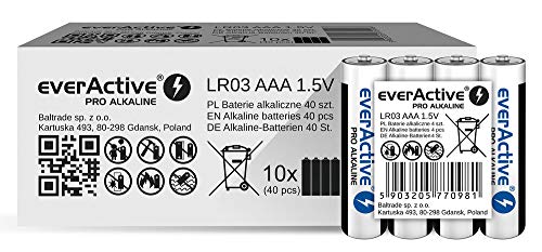 EverActive Baterie alkaliczne LR0310PAK x 10