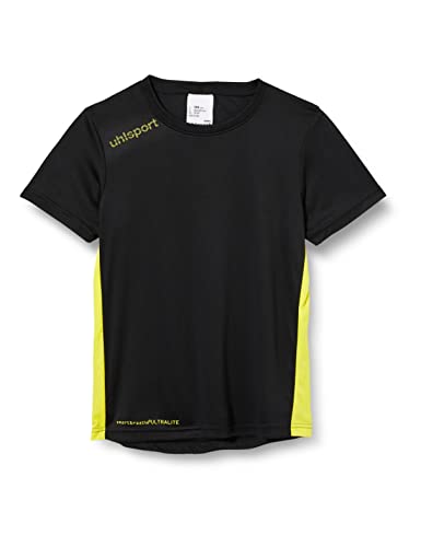 uhlsport uhlsport Męska koszulka podstawowa Ka czarny Schwarz/Limonengelb 116.0 100334102