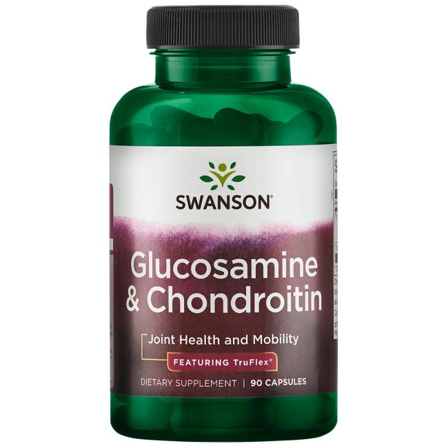 SWANSON Glukozamina z Chondroityną 500/400mg - (90 kap)