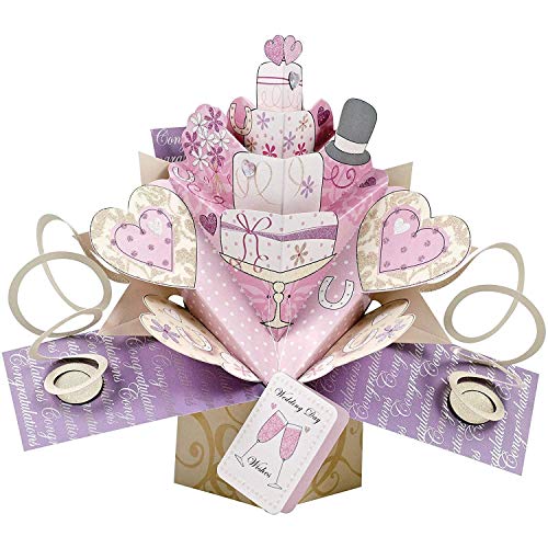 Russ Berrie Kartka z życzeniami Second Nature 3d  Wedding Day Wishes