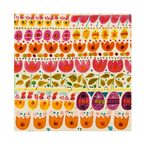 Kartka wielkanocna od The Hallmark Studio - żywy wzór wzór