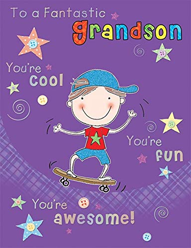 Urocza kartka urodzinowa wnuczek – 20 x 15 cm – pozdrowienia Piccadilly