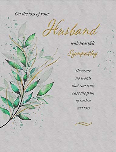 Regal Publishing Klasyczna karta Symapthy Smutna Los of Your Husband - 20 x 15 cm - Regal Publishing C80805 C80805