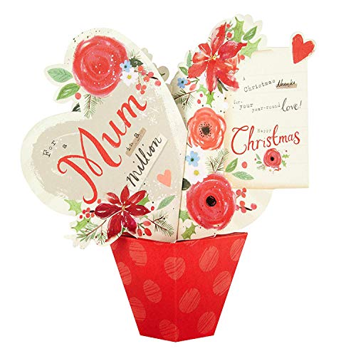 Hallmark Kartka świąteczna dla mamy od Hallmark - wzór 3D typu pop-up