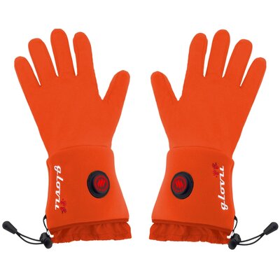 Sunen Rękawiczki ogrzewane Glovii pomarańczowe S-M + EKSPRESOWA 24H (GLRM)