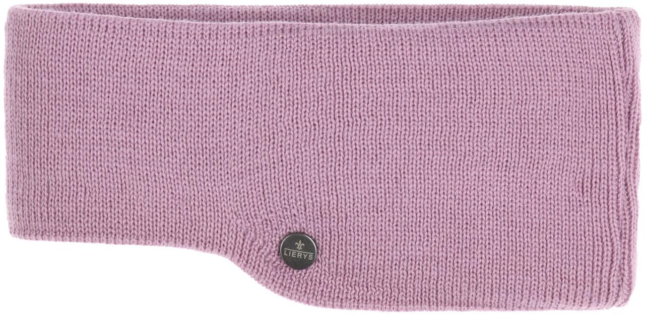 Opaska na Czoło Fine Merino by Lierys, brudny róż, One Size